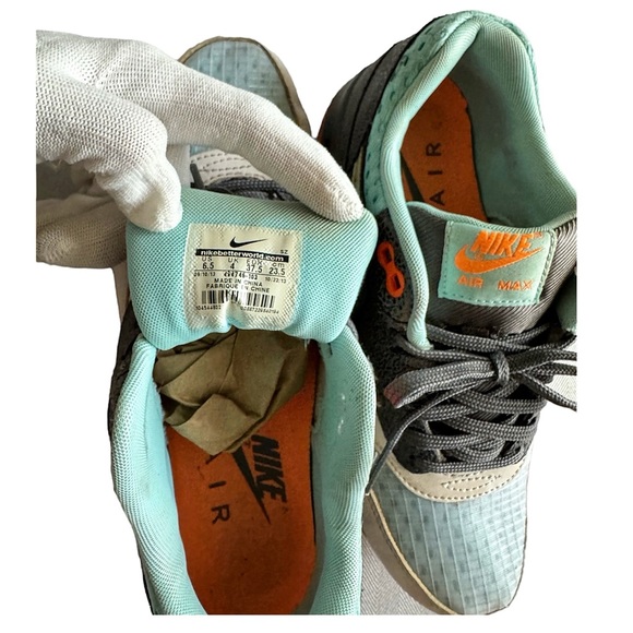 2014 NIKE AIR MAX 1 PRM - GLACIER ICE - Picture 7 of 8